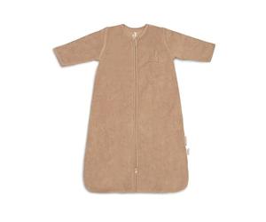 Jollein Gigoteuse Bébé - 90 cm - Coton - 2.5 à 3.5 TOG - Manches Amovibles - Certifiée OEKO-TEX - Gigoteuse d’Hiver - Convient aussi pour le Printemps et l’Automne - Sleepy Miffy Print, Biscuit