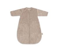 Jollein Gigoteuse Bébé Rund - 60 cm - Coton - 2.5 à 3.5 TOG - Manches Amovibles - Certifiée OEKO-TEX - Gigoteuse Bébé - Gigoteuse d’Hiver - Convient aussi pour le Printemps et l’Automne - Milky Coffee
