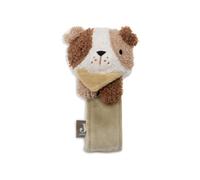 Jollein Hochet de Poignet - Mick - Bracelet Hochet Doux avec Bande Velcro - Jouet Sensoriel pour Bébé - Dès la Naissance