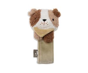Jollein Hochet de Poignet - Mick - Bracelet Hochet Doux avec Bande Velcro - Jouet Sensoriel pour Bébé - Dès la Naissance