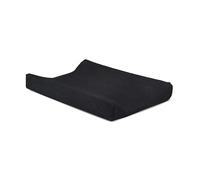 Jollein Housse de Matelas à Langer en Tissu Éponge, 50 cm Longueur x 70 cm Largeur, Noir