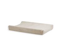 Jollein Housse de Matelas à Langer en Tissu Éponge, 50 cm Longueur x 70 cm Largeur, Nougat 550-503-00093