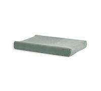 Jollein Housse de Matelas à Langer en Tissu Éponge, 50 cm Longueur x 70 cm Largeur, Vert Cendré
