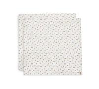 Jollein Jollies Lot de 2 Langes pour bébé 115 x 115 cm 100% Coton