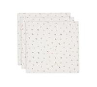 Jollein Langes Mousseline Bébé - Animal Friends - Lot de 3-70x70 cm - 100% Coton - Linges Bébé - Certifiée OEKO-TEX