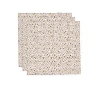 Jollein Langes Mousseline Bébé - Flower Fairies - Lot de 3-70x70 cm - 100% Coton - Linges Bébé - Certifiée OEKO-TEX
