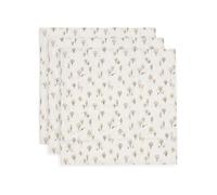 Jollein Langes Mousseline Bébé - Tiny Park - Lot de 3-70x70 cm - 100% Coton - Linges Bébé - Certifiée OEKO-TEX
