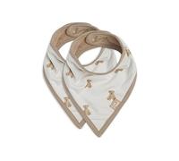 Jollein Lot de 2 bavoirs bandana