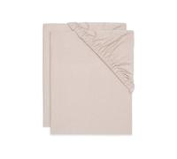 Lot de 2 draps housse jersey ROSE Jollein