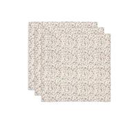 Lange gaze de Coton small 70x70cm Fleurs Retro (3 pcs) par Jollein