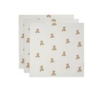 Lot de 3 langes en gaze de coton Teddy Bear (70 x 70 cm)