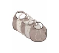 Jollein Bavoirs Miffy And Friends imperméables pour bébé fermeture Velcro Lot de 5