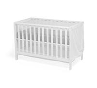 Jollein Moustiquaire pour Lit de Camping Et Lit Bébé, 120 cm Longueur x 65 cm Largeur, Blanc