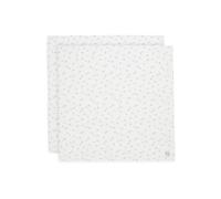 Jollein On The Go Lot de 2 serviettes en mousseline 100% coton pour bébé 115 x 115 cm Certifié Oeko-Tex