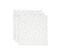 Jollein On The Go Lot de 3 langes en mousseline 100% coton pour bébé 70 x 70 cm Certifié Oeko-Tex