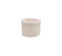 Jollein Panier de toilette - Teddy Miffy - Avoine - Coton et polyester - 14 x 18 cm - Naturel