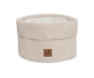 Jollein Panier d'entretien - Check Knit, Oatmeal - 60% coton, 40% acrylique - 14 x 18 cm - NaturelNext étape : améliorer la qualité de la liste