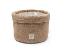 Jollein Panier Rangement Bébé - Organisateur - Hazel - 14x18cm | Organiseur, accessoires de table à langer, collection Sprinkle Knit, certifié Oeko-Tex