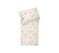 Jollein Parure de lit bébé - Miffy Family Farm - 100 x 140 cm - 100% coton - linge de lit bébé avec taie d’oreiller - set couette enfant - parure de lit