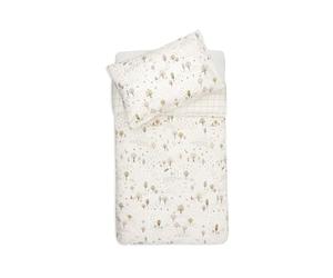 Jollein Parure de Lit Enfant - Tiny Park - 100x140 cm - 100% Coton - Certifiée OEKO-TEX - Housse de Couette et Taie d’Oreiller - Set de Literie