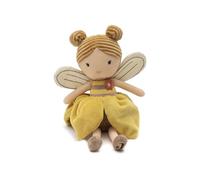 Jollein Peluche Bee Lily - Adorable Peluche Abeille avec Robe - 32 cm - Peluche Toute Douce - pour bébés et Enfants - Lavage à la Main - Cadeau de Naissance - Jouet bébé
