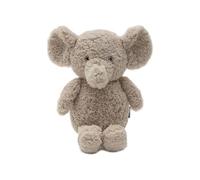 Jollein Peluche Éléphant - Elephant Tales - 25 cm - Sand - Ultra Douce - Peluche pour Bébé et Enfant - Lavable à la Main - Cadeau de Naissance - Jouet pour Bébé