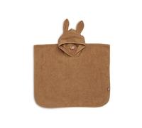 Jollein Poncho de Bain, 65 x 62 cm, Serviette à Capuche, Caramel | 533-550-00092