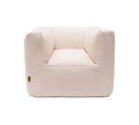 Fauteuil pouf beige, écru TU