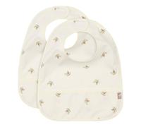 Jollein Rosehip 029-864-67024 Lot de 2 bavoirs imperméables Blanc