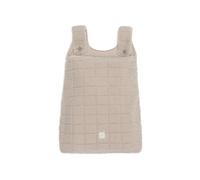 Jollein Sac de Rangement - Box Teddy - Warm Sand - Pour Parc Bébé - Sac à Jouets Doux - Organisateur de Lit Bébé - 65x42x3 cm