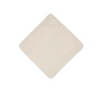 Jollein Serviette à Capuche pour Enfant - 100 x 100 cm - 100% Coton éponge - Doux et Absorbant - Sable