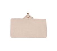 Jollein Serviette à Capuche pour Enfant - 70 x 130 cm - 100% Coton éponge - Doux et Absorbant - Paon pavé