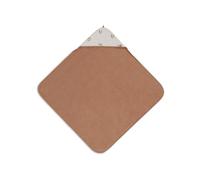 Jollein Serviette à Capuche pour Enfant - Style nostalgique - 100% Coton - 75 x 75 cm - Certifié Oeko-TEX - Serviette bébé à Capuche - pour Filles et garçons