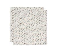 Jollein Swaddle 535-852-67100 Lot de 2 Chiffons de Gaze Dino - Roarsome (115 x 115 cm)