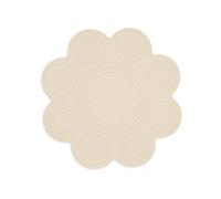 Jollein Tapis de bain enfant Sun - Warm Sand - tapis antidérapant - maintien sûr pour bébés et tout-petits - tapis antidérapant en silicone souple - 45 × 45 cm