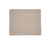 Jollein Tapis de Jeu Bébé - Box Teddy - Warm Sand - Pour Parc Bébé - 75x95 cm - Certifiée OEKO-TEX - Doux et Moelleux - Tapis d’Éveil