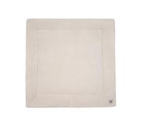 Jollein Tapis de Jeu Bébé - Cloudy Rib - Oatmeal - Pour Parc Bébé - 100x100 cm - Certifiée OEKO-TEX - Tapis d’Éveil