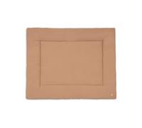 Jollein Tapis de parc - Little Waffle - 75 x 95 cm - Light Terra/Sand - fond de parc - 95% coton 5% élasthanne - certifié OEKO-TEX - ultra doux - tapis d’éveil bébé