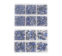 Jollin 6528pcs Strass Thermocollant pour Vetement Hotfix Strass, Crystal