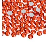 Jollin Cristaux Colle Fix Plat Strass Verre Strass Gem - Lt Siam - ss20 576pcs