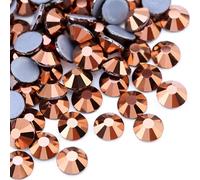 Jollin Strass Thermocollant pour Vetement Hotfix Strass SS16, Rose Gold