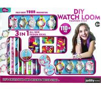 Jollity DIY Set 110-Pièces Créer une montre et des bracelets Set de bricolage pour les fans de mode