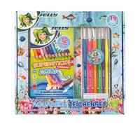 JOLLY - Aqua sign set.