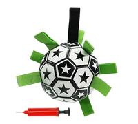 Jolly Ballon de football pour chiens - Balle d'entraînement pour animaux de compagnie | Jouets améliorables | Jeu pour animaux de compagnie | Jeu d'eau en plein air | Robuste pour les chiens actifs |