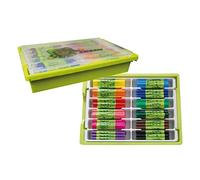 JOLLY Big Box, boîte pour crèches avec 180 feutres pour crèches, pointe extrêmement stable et non rétractable, couleurs primaires BOOSTER XL, pour les jeunes enfants à partir de 3 ans
