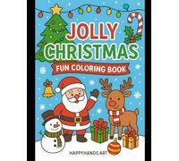 Jolly Christmas: A Fun Holiday Coloring Book