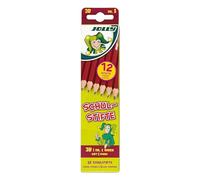 JOLLY Crayon d'école 3B paquet de réserve, 12 pièces