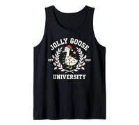 Jolly Goose University Silly Funny Christmas Holiday Goose Débardeur
