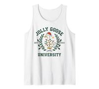 Jolly Goose University Silly Funny Christmas Holiday Goose Débardeur