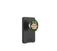 Jolly Holiday Vibes Célébration Saison de Noël Rétro PopSockets PopWallet pour MagSafe